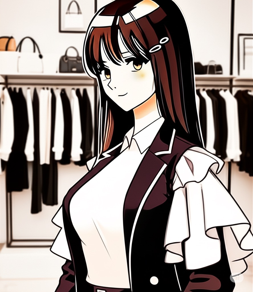 オフィスカジュアルを意識した、好印象な私服面接の就活女子（After）