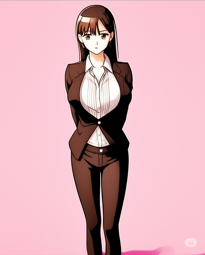 SNSを見て、他人の完璧な投稿と比較して落ち込んでいる就活女子のイラスト（Before）