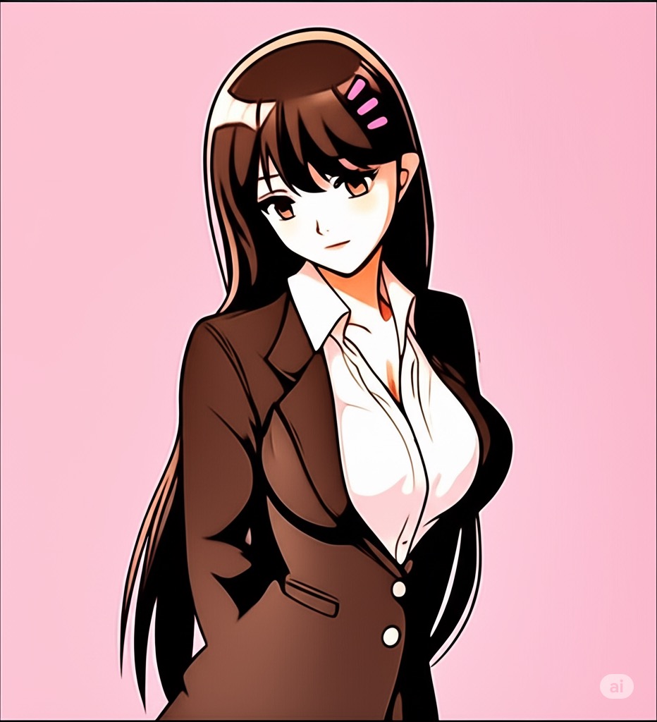 SNSを見て、他人の完璧な投稿と比較して落ち込んでいる就活女子のイラスト（Before）